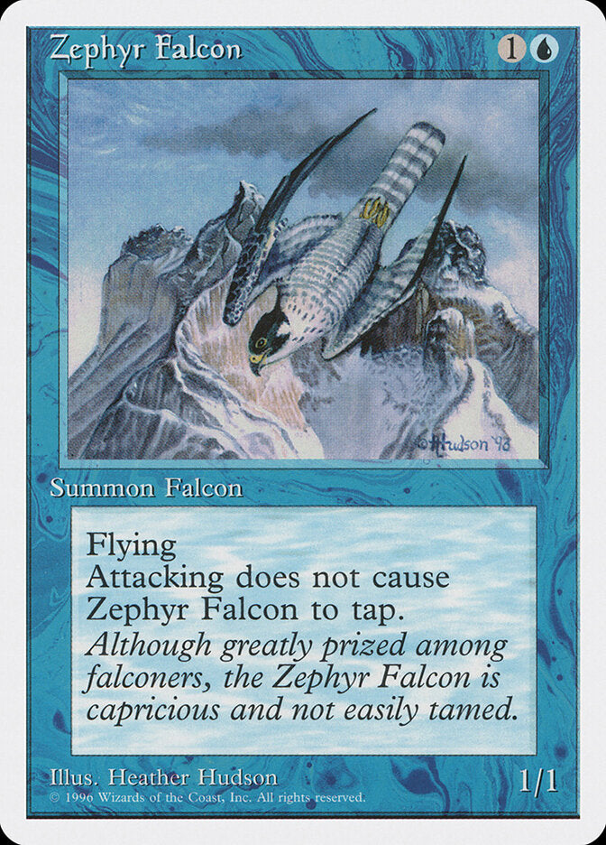 Magic-kaart Zephyr Falcon ITP-15 uit Introductory Two-Player Set (Common) Imagen principal del producto