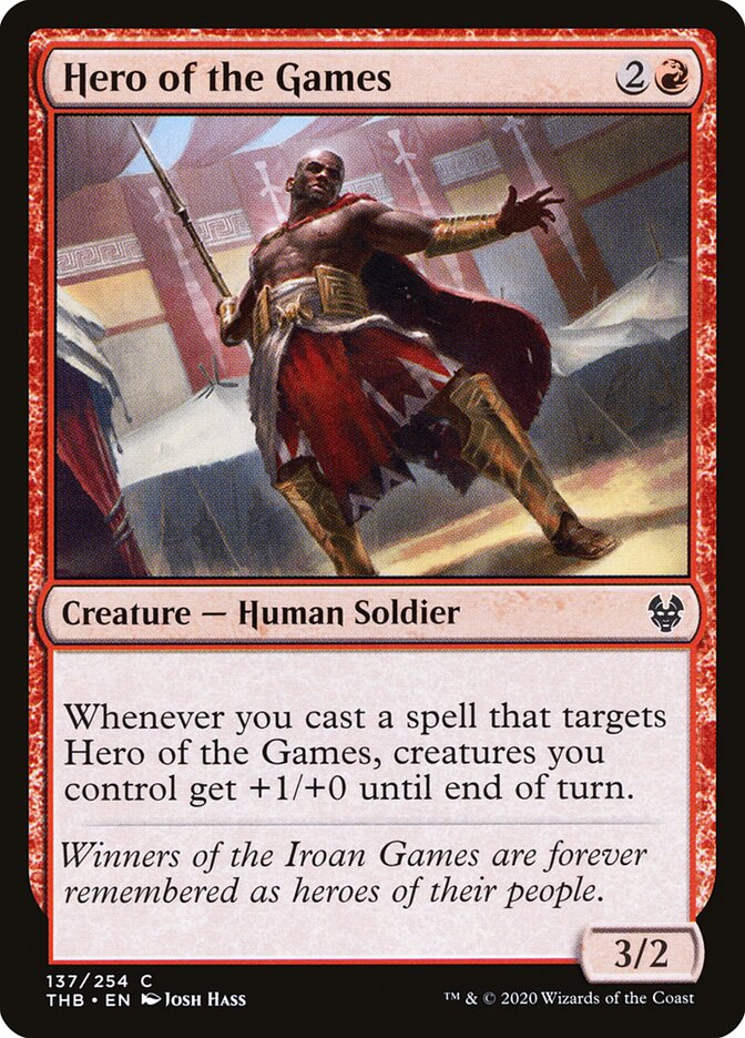 Hero of the Games - Theros Beyond Death (Common) [THB-137]
