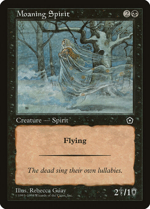 Moaning Spirit – Portal Second Age (P02-79) Magic: The Gathering card | LC-REM-20260804-15151466283340-cdd99210-5201-4ecc-b86a-aee9dafe2657
