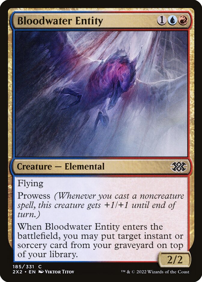 Bloodwater Entity - Double Masters 2022 (Common) [2X2-185]