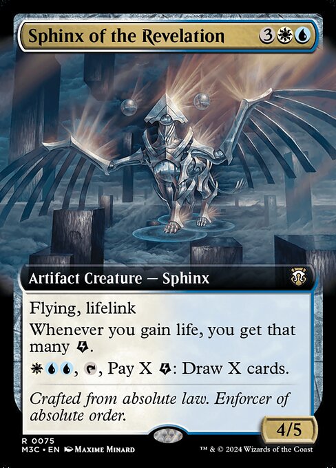 Sphinx of the Revelation – Modern Horizons 3 Commander (M3C-75) Magic: The Gathering card | LC-REM-20260804-15339667358028-cde649e6-1582-4f77-8cff-dcc477140d67 Main image