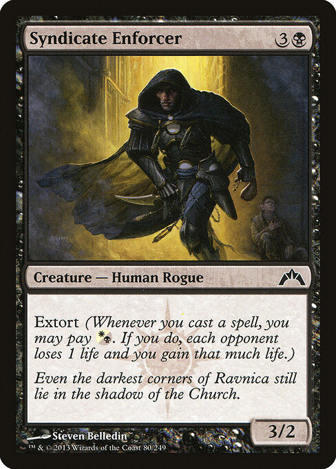 Syndicate Enforcer – Gatecrash (GTC-80) Magic: The Gathering card