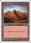 Magic-kaart Mountain 5ED-444 uit Fifth Edition (Land)