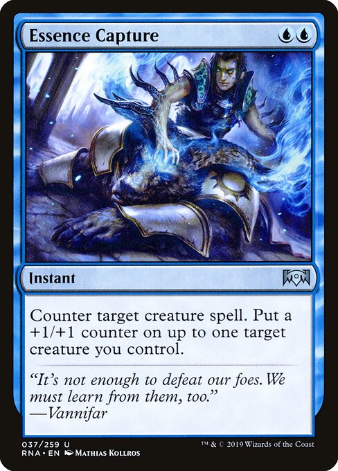 Essence Capture – Ravnica Allegiance (RNA-37) Magic: The Gathering card | LC-REM-20260804-15150889992524-ce137910-0f0e-4f94-9b95-6e0eeeba164e