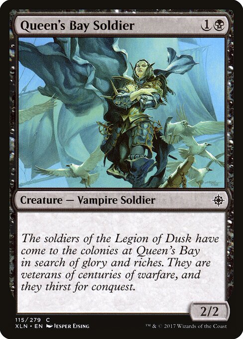 Queen's Bay Soldier – Ixalan (XLN-115) Magic: The Gathering card