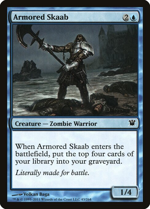 Armored Skaab – Innistrad (ISD-43) Magic: The Gathering card