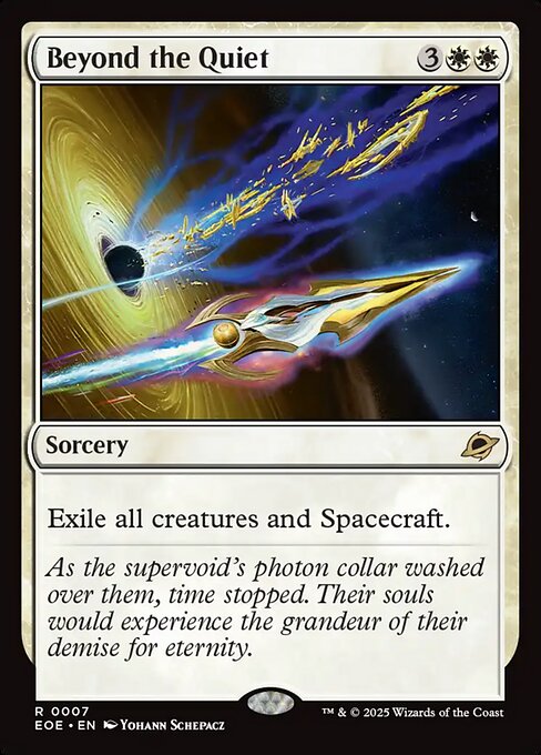 Beyond the Quiet – Edge of Eternities (EOE-7) Magic: The Gathering card | LC-REM-20260804-15523472605516-ce503869-8130-4afe-9691-4e90376b4bc4