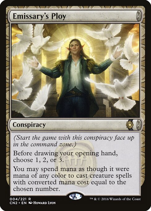 Emissary's Ploy – Conspiracy: Take the Crown (CN2-4) Magic: The Gathering card Main image