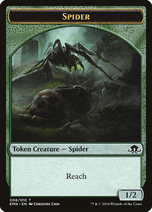 Spider – Eldritch Moon Tokens (TEMN-8) Magic: The Gathering card | LC-REM-20260804-15151798616396-ce90c48f-74fb-4e87-9e46-7f8c3d79cbb0