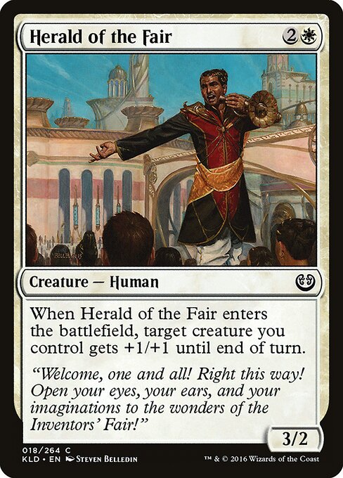 Herald of the Fair – Kaladesh (KLD-18) Magic: The Gathering card