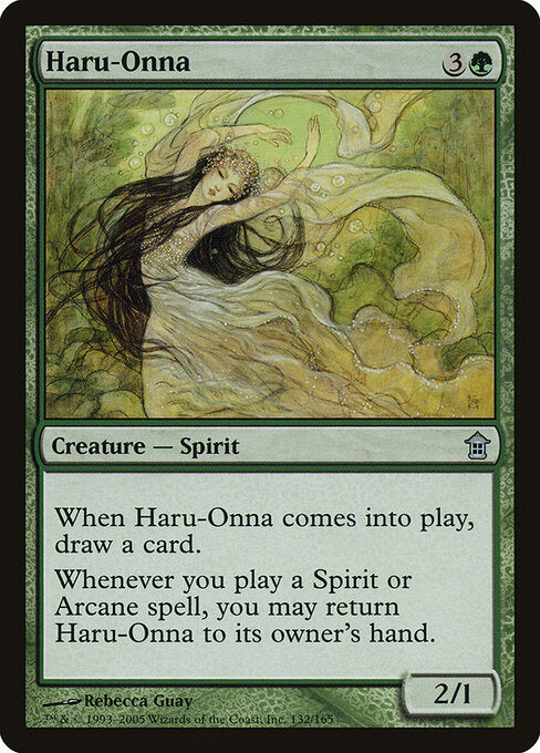 Haru-Onna – Saviors of Kamigawa (SOK-132) Magic: The Gathering card Hauptbild
