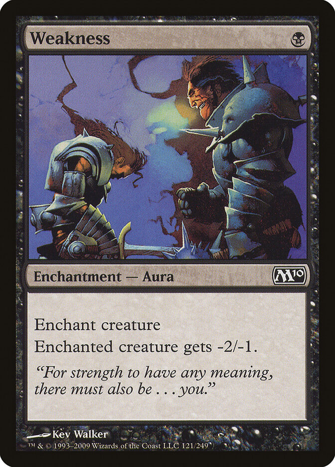 Weakness - Magic 2010 (Common) [M10-121]