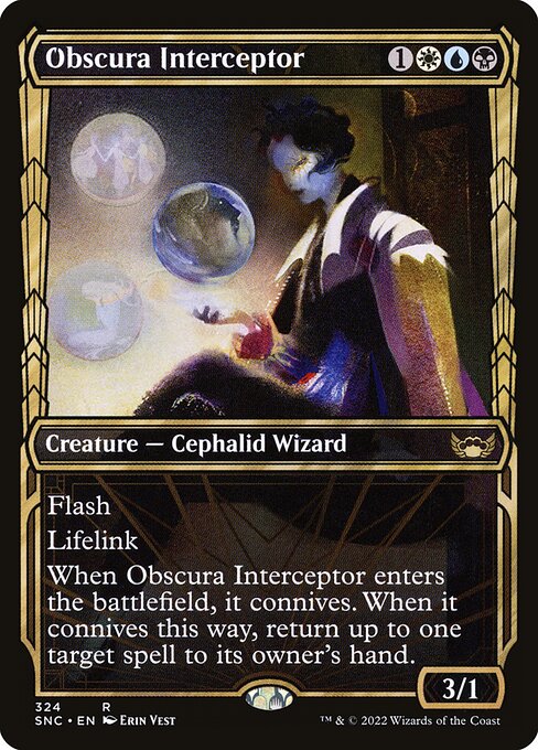 Obscura Interceptor – Streets of New Capenna (SNC-324) Magic: The Gathering card | LC-REM-20260804-15383348085068-cec3f849-bc0a-49fa-ae97-939a9eef075a
