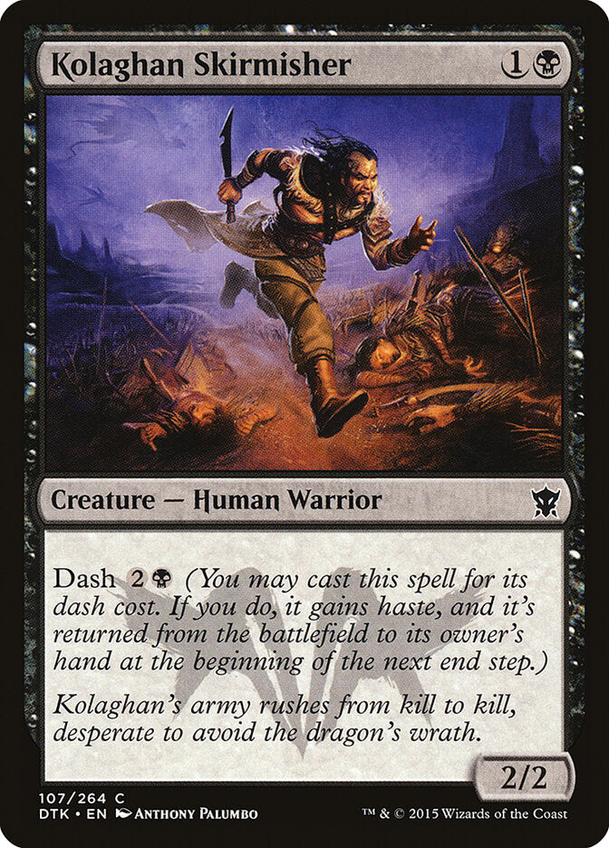 Kolaghan Skirmisher - Dragons of Tarkir (Common) [DTK-107] Imagen principal del producto