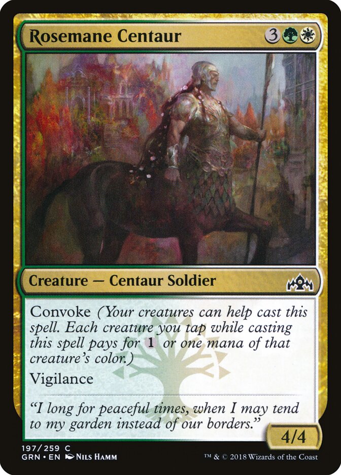 Rosemane Centaur - Guilds of Ravnica (Common) [GRN-197]