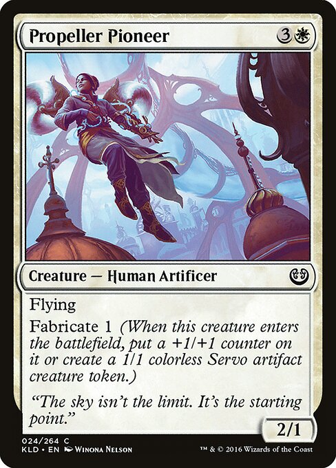 Propeller Pioneer – Kaladesh (KLD-24) Magic: The Gathering card