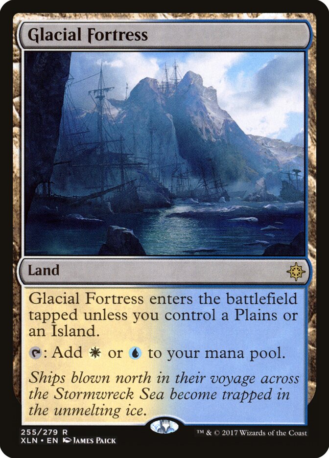 Magic-kaart Glacial Fortress XLN-255 uit Ixalan (Rare) Image principale du produit