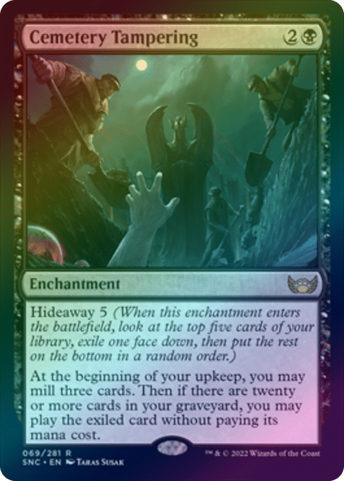 Cemetery Tampering (Foil) (SNC)