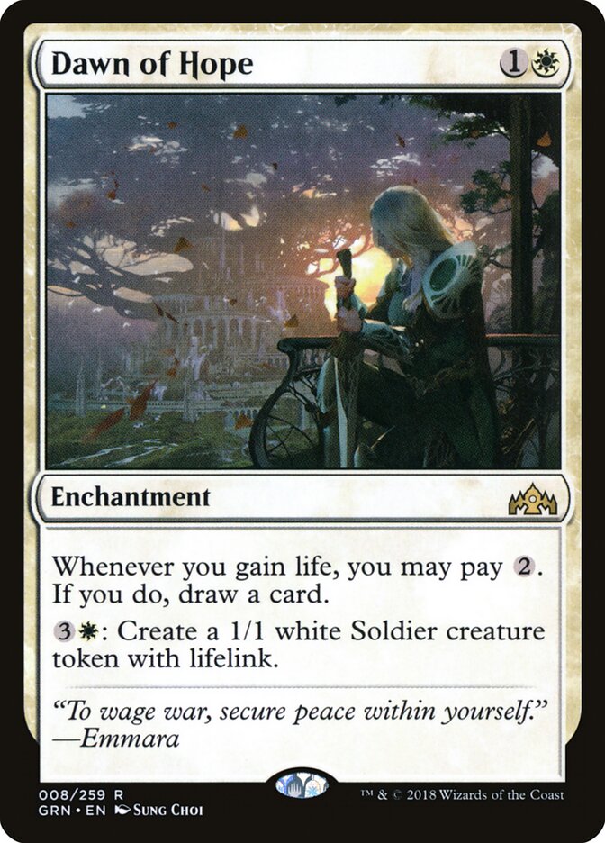 Dawn of Hope - Guilds of Ravnica (Rare) [GRN-8] Hoofdafbeelding