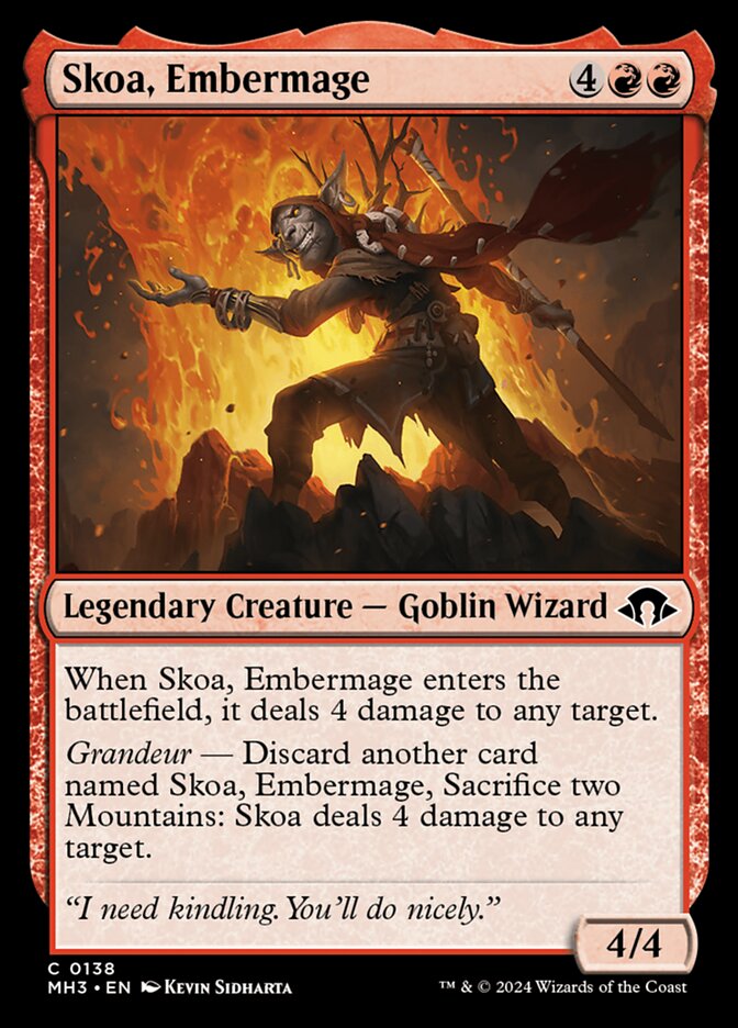Skoa, Embermage - Modern Horizons 3 (Common) [MH3-138]