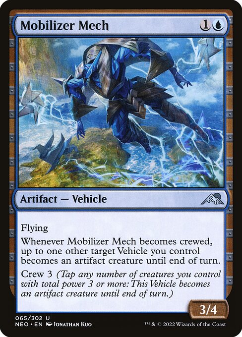 Mobilizer Mech – Kamigawa: Neon Dynasty (NEO-65) Magic: The Gathering card | LC-REM-20260804-15610418626892-cf4bb9de-ba7c-4916-b8ed-e2e644c06b58 Hauptbild