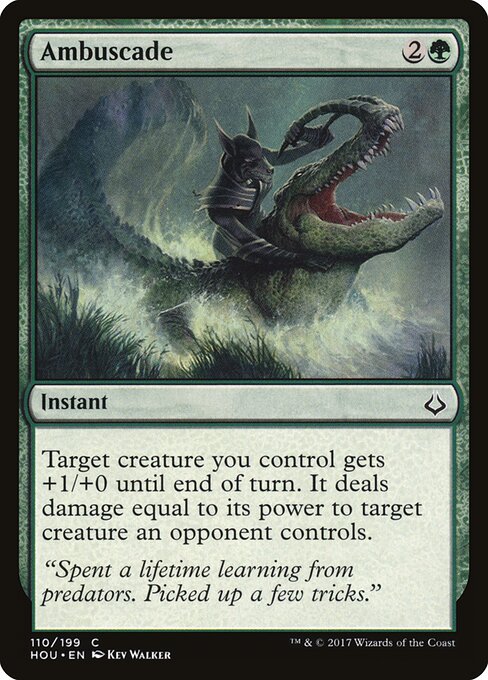 Ambuscade – Hour of Devastation (HOU-110) Magic: The Gathering card Hauptbild