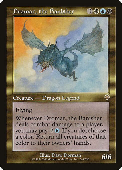 Dromar, the Banisher – Invasion (INV-244) Magic: The Gathering card