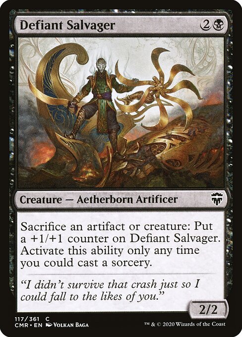 Defiant Salvager – Commander Legends (CMR-117) Magic: The Gathering card