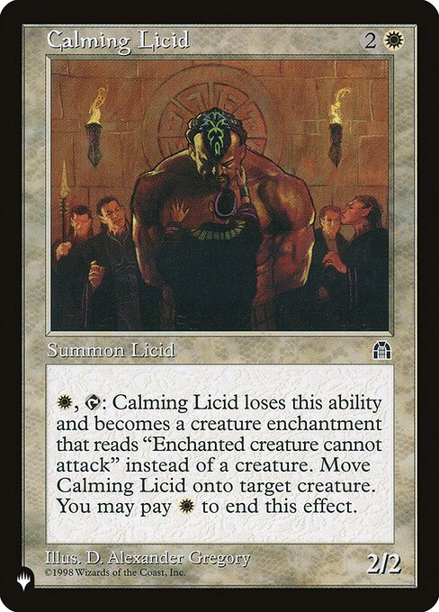 Calming Licid – The List (PLST-STH-2) Magic: The Gathering card | LC-REM-20260804-15151297036620-cfd7a1ae-f5e4-40d1-8408-82dfc052cc1e