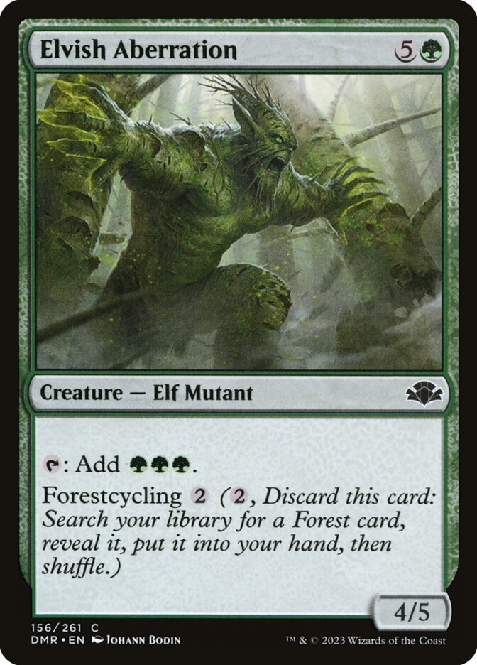 Elvish Aberration - Dominaria Remastered (Common) [DMR-156]