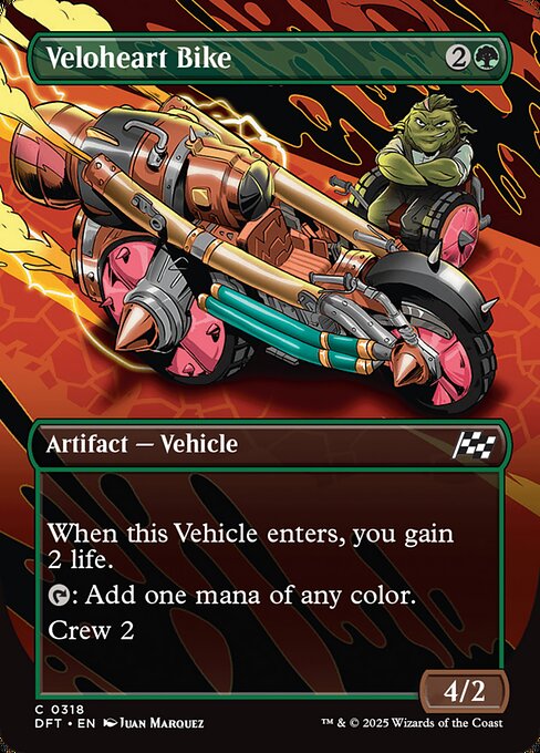 Veloheart Bike – Aetherdrift (DFT-318) Magic: The Gathering card | LC-REM-20260804-15340141150540-cfdffb27-5035-49c2-b214-abe46a17433d Immagine principale del prodotto