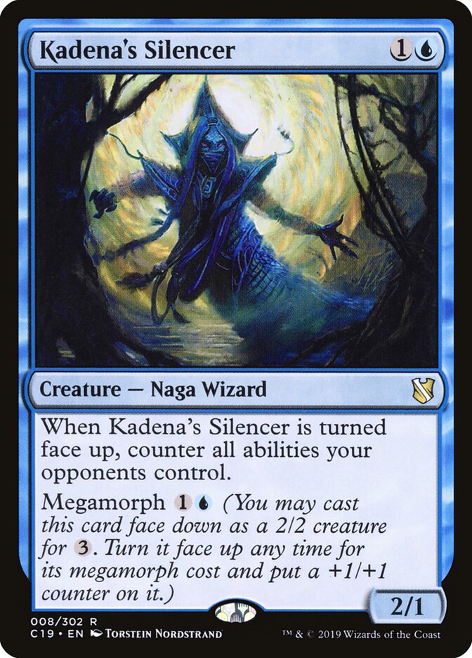 Kadena's Silencer - Commander 2019 (Rare) [C19-8] Image principale du produit
