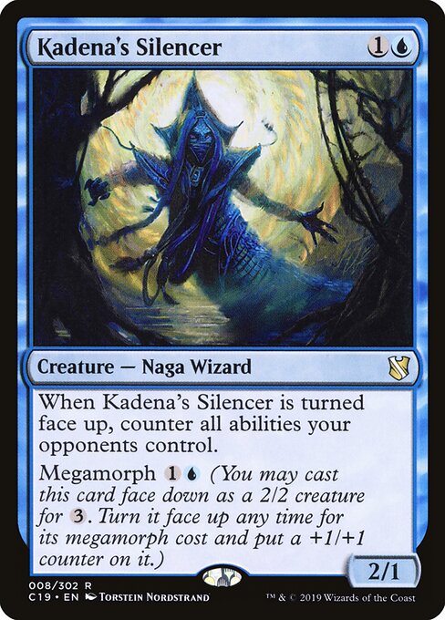 Kadena's Silencer – Commander 2019 (C19-8) Magic: The Gathering card