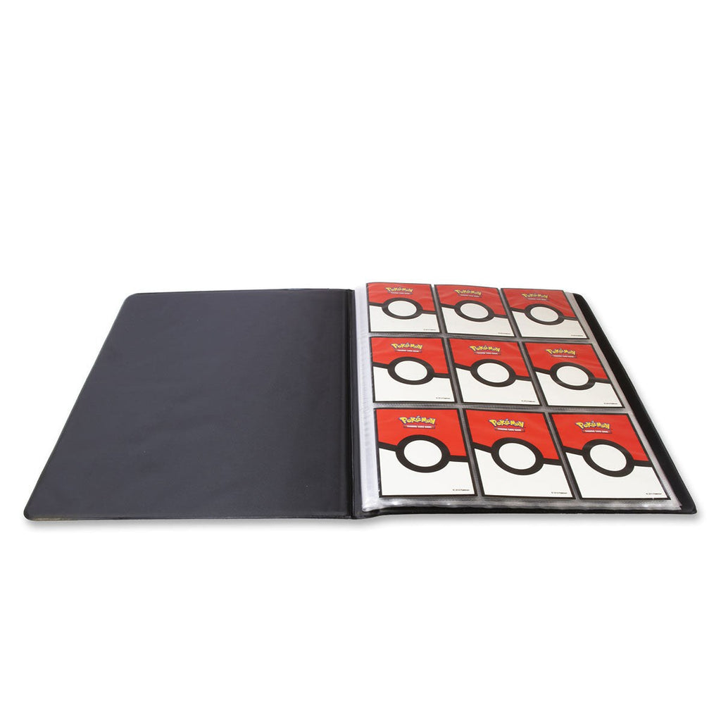 Ultra Pro 9-Pocket Portfolio Chaos Rising opengeslagen met een pagina van negen vakjes