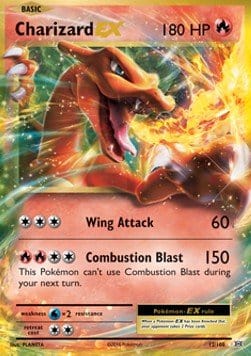 Charizard EX - 012/108 - Ultra Rare