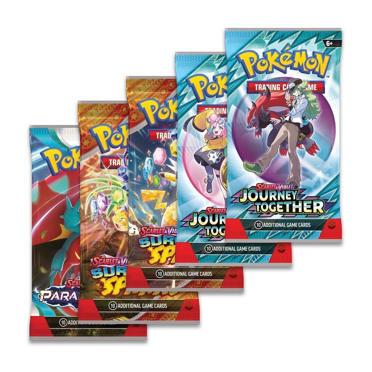 Pokémon Charizard ex Special Collection - de vijf boosterpakjes uit de box