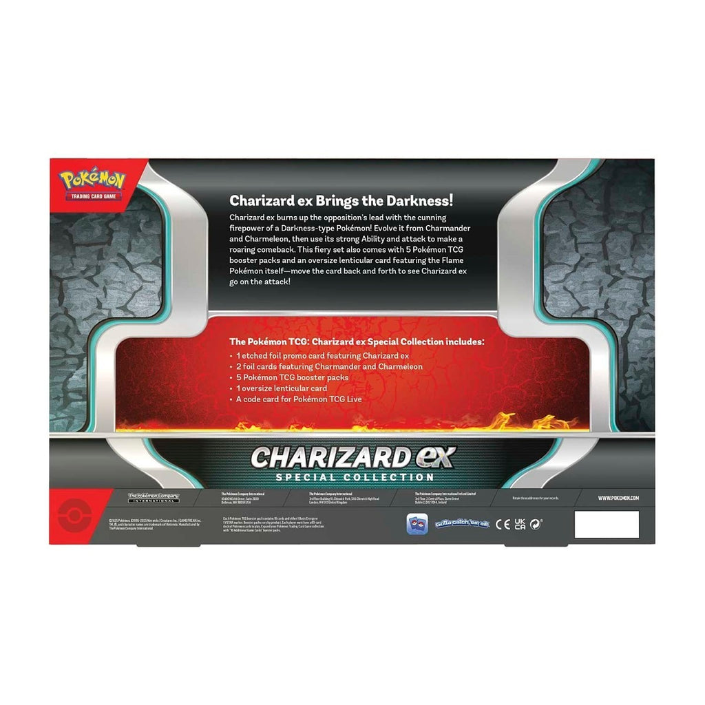 Pokémon Charizard ex Special Collection - achterkant van de doos
