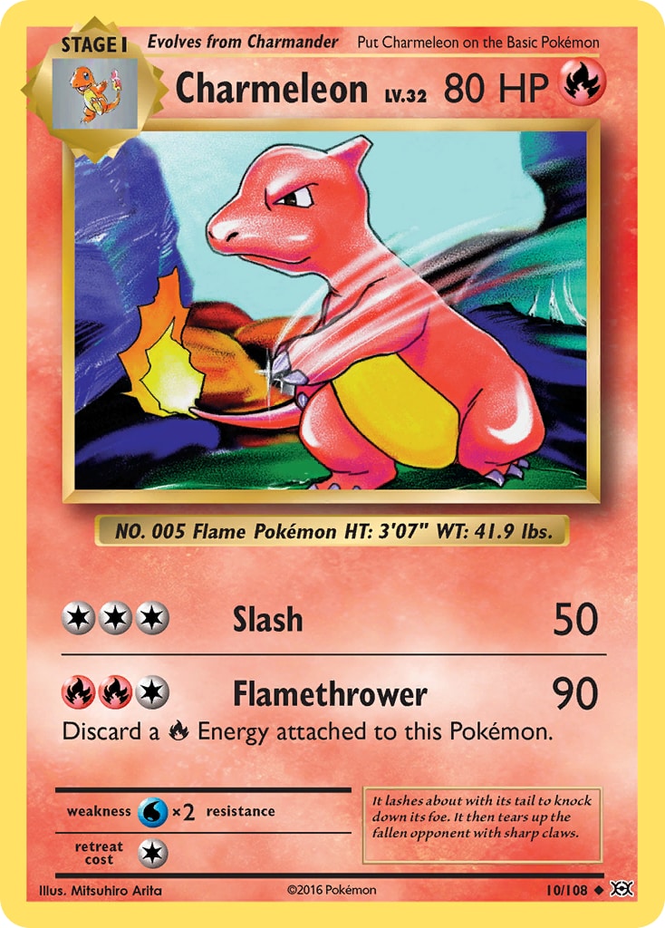 Charmeleon – Evolutions 10 – Pokémon TCG single card | Lichcards