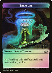 Citizen // Treasure Token (Foil) (SNC)