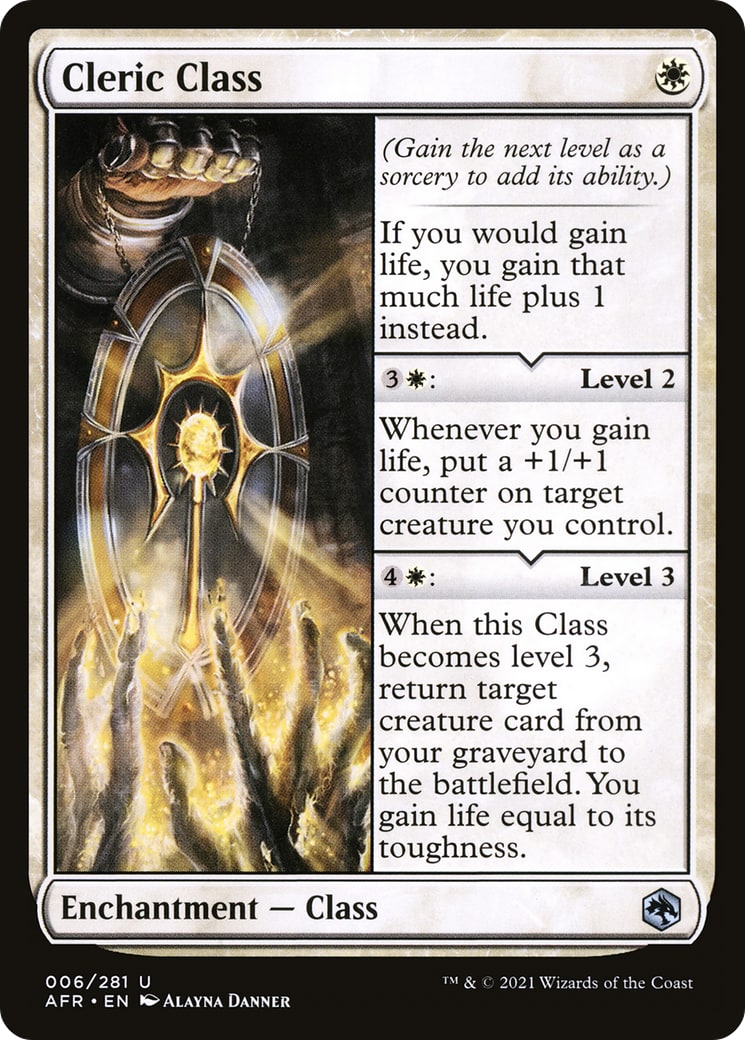 Cleric Class – Adventures in the Forgotten Realms 6 – Magic: The Gathering single card | Lichcards Hauptbild