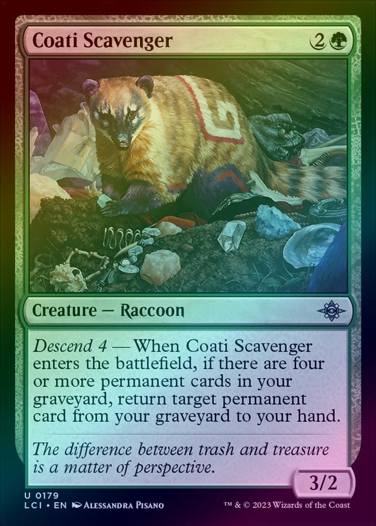 Coati Scavenger (Foil) (LCI)