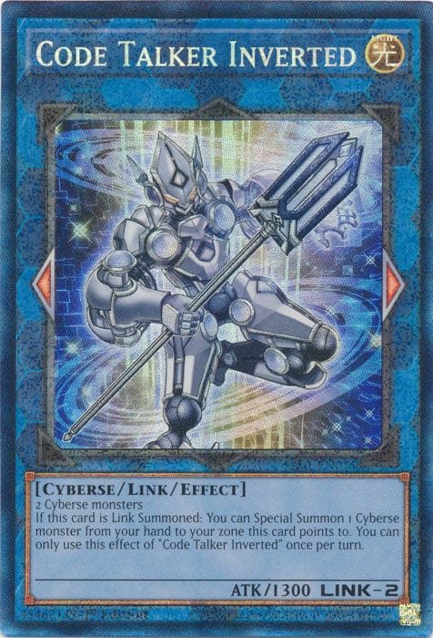 Code Talker Inverted (PCR) - RA01-EN045 - Prismatic Collector's Rare - 1st Edition