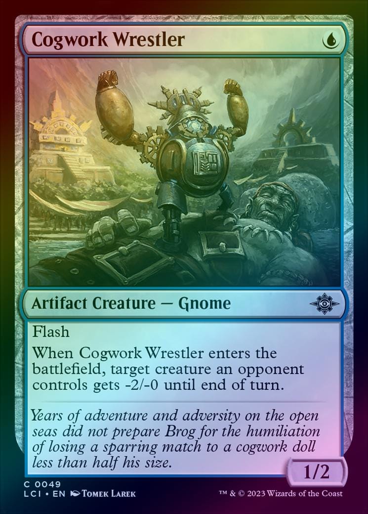 Cogwork Wrestler (Foil) (LCI)