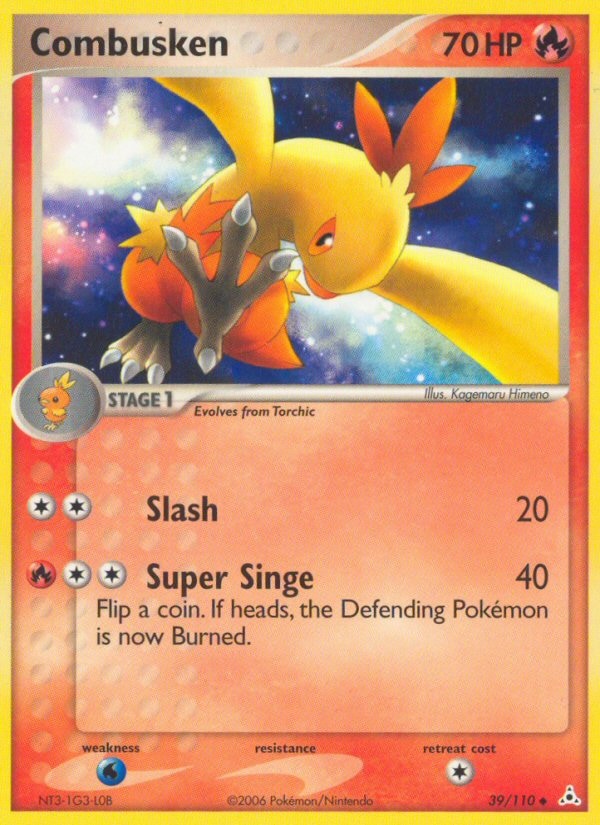 Combusken – EX Holon Phantoms 39 – Pokémon TCG single card | Lichcards Immagine principale del prodotto