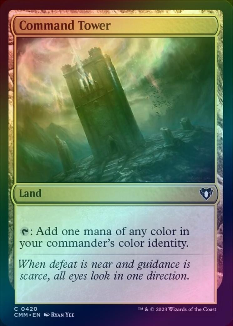 Command Tower (Foil) (CMM)