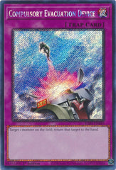 Compulsory Evacuation Device (Platinum Secret Rare) - RA01-EN069 - Platinum Secret Rare - 1st Edition