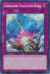 Compulsory Evacuation Device (Secret Rare) - RA01-EN069 - Secret Rare - 1st Edition