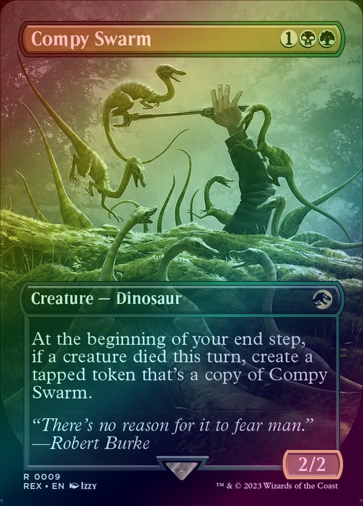 Compy Swarm - Borderless (Foil) (REX)