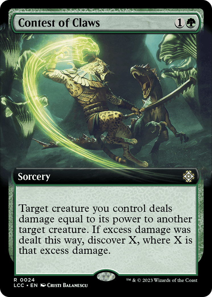 Contest of Claws - Extended Art (LCC)