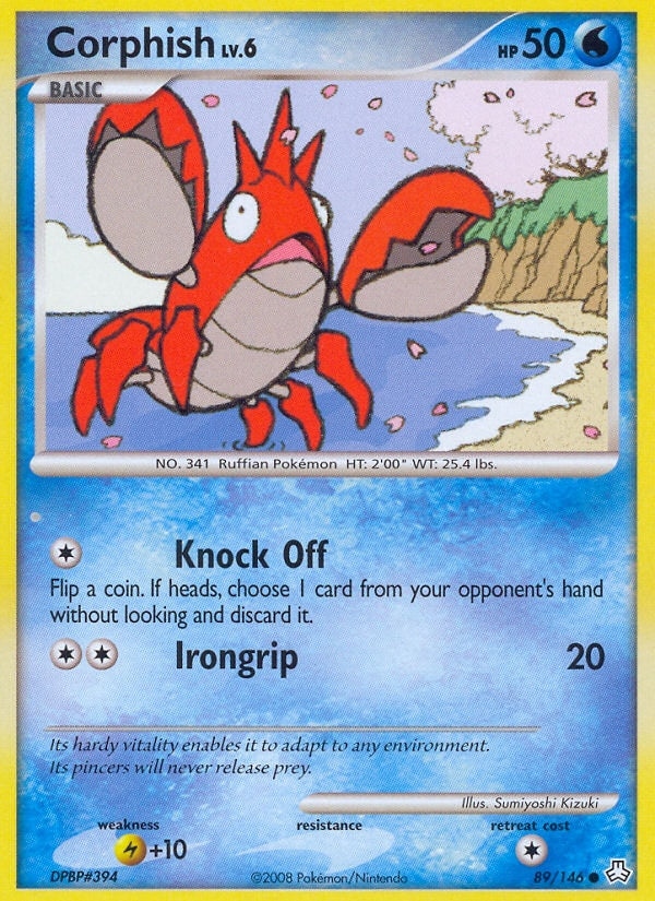 Corphish Lv.6 – Legends Awakened 89 – Pokémon TCG single card | Lichcards Main image